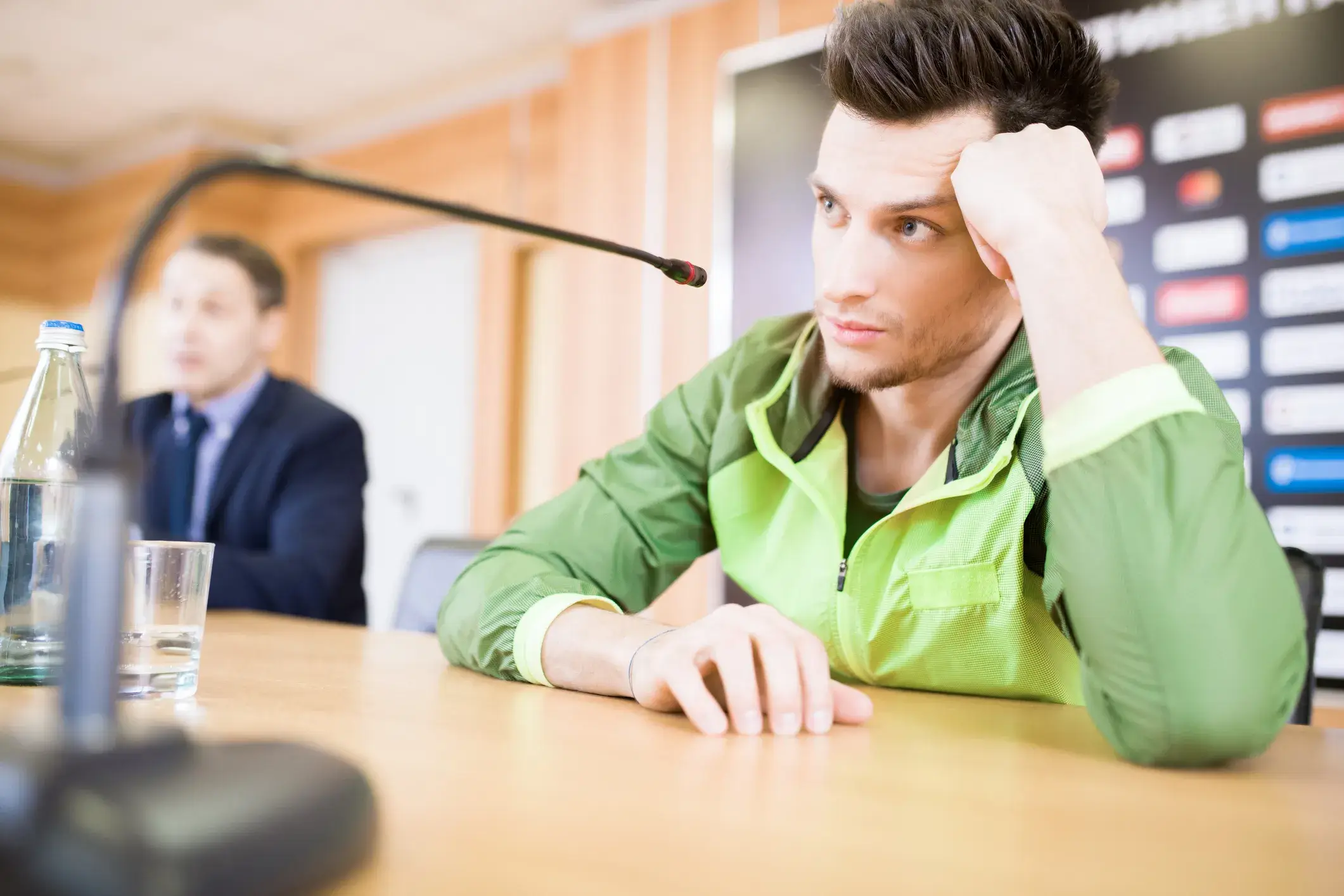 Your press conference style would probably be…
